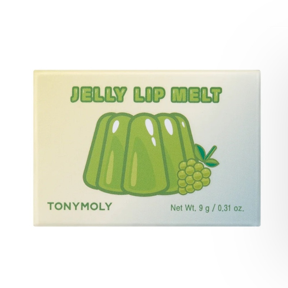 NWT TONYMOLY Jelly Lip Melt Green Grape Extract  0.31 oz